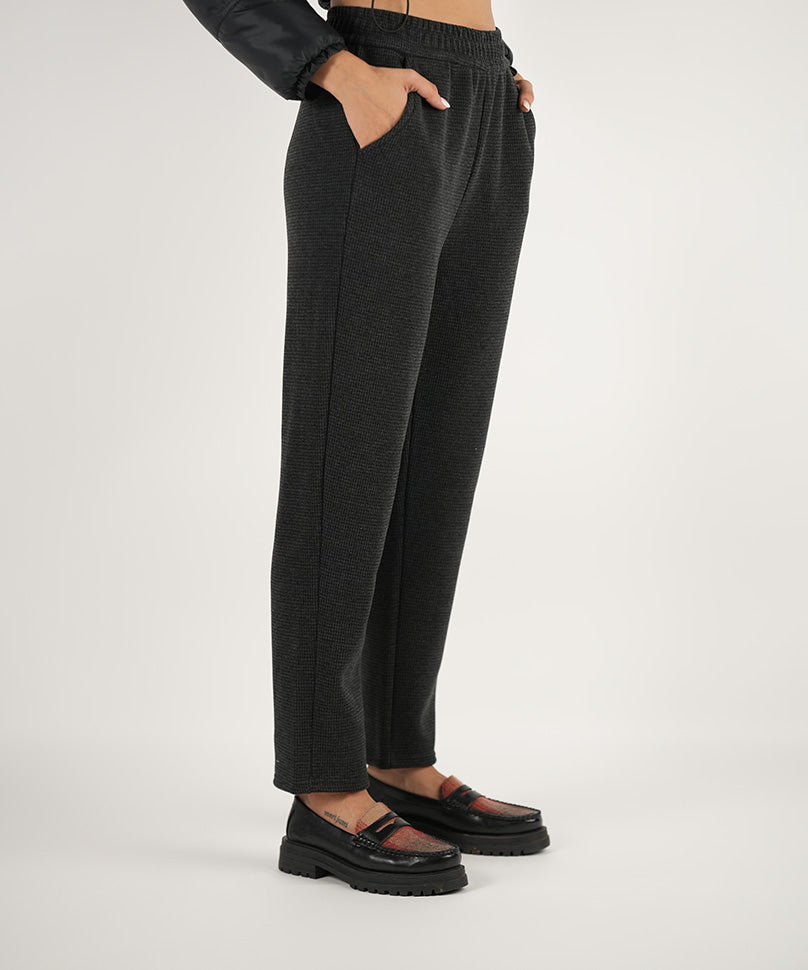 Houndstooth Comfort Wear Black