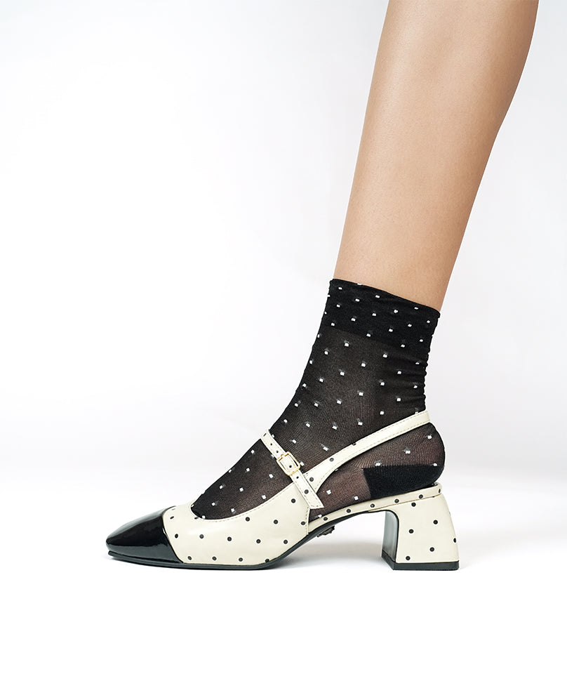 Polka Dots - Black