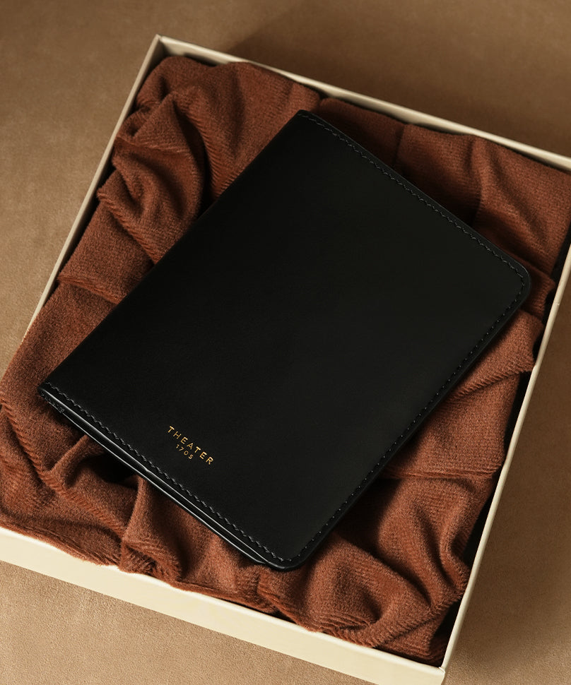 1705 Men's Passport Holder Black