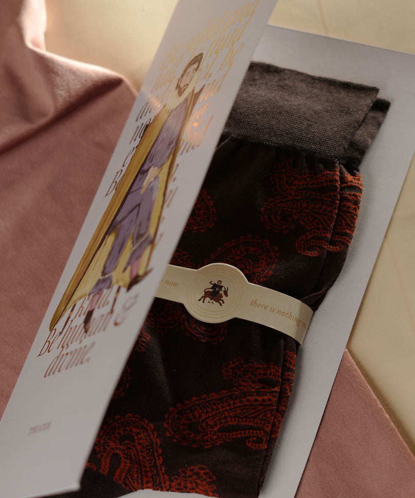Brown Paisley
