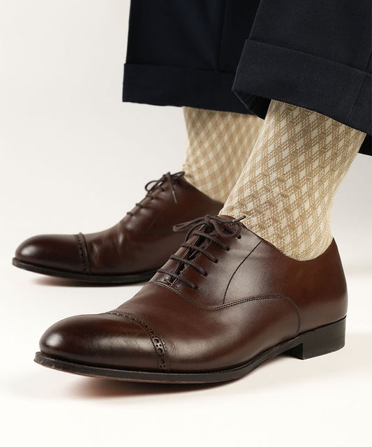 Cream Gingham