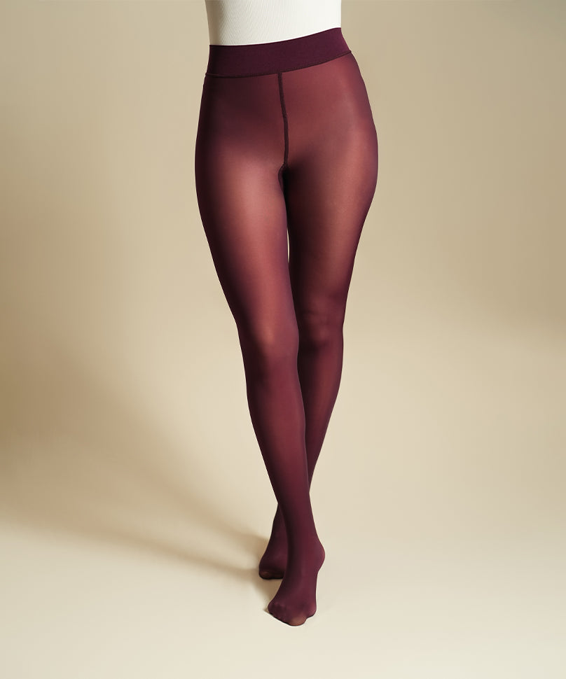 Premium Sheer Effect Opaque - Burgundy