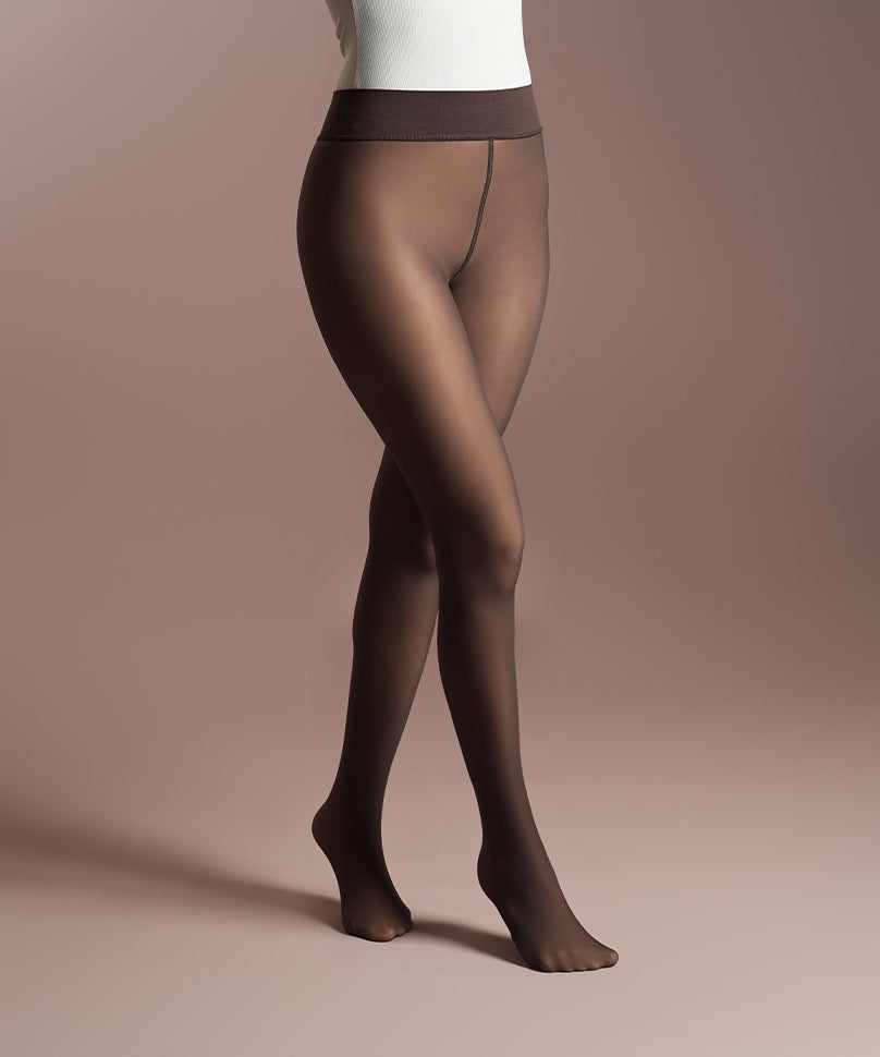 Premium Sheer Effect Opaque - Brown