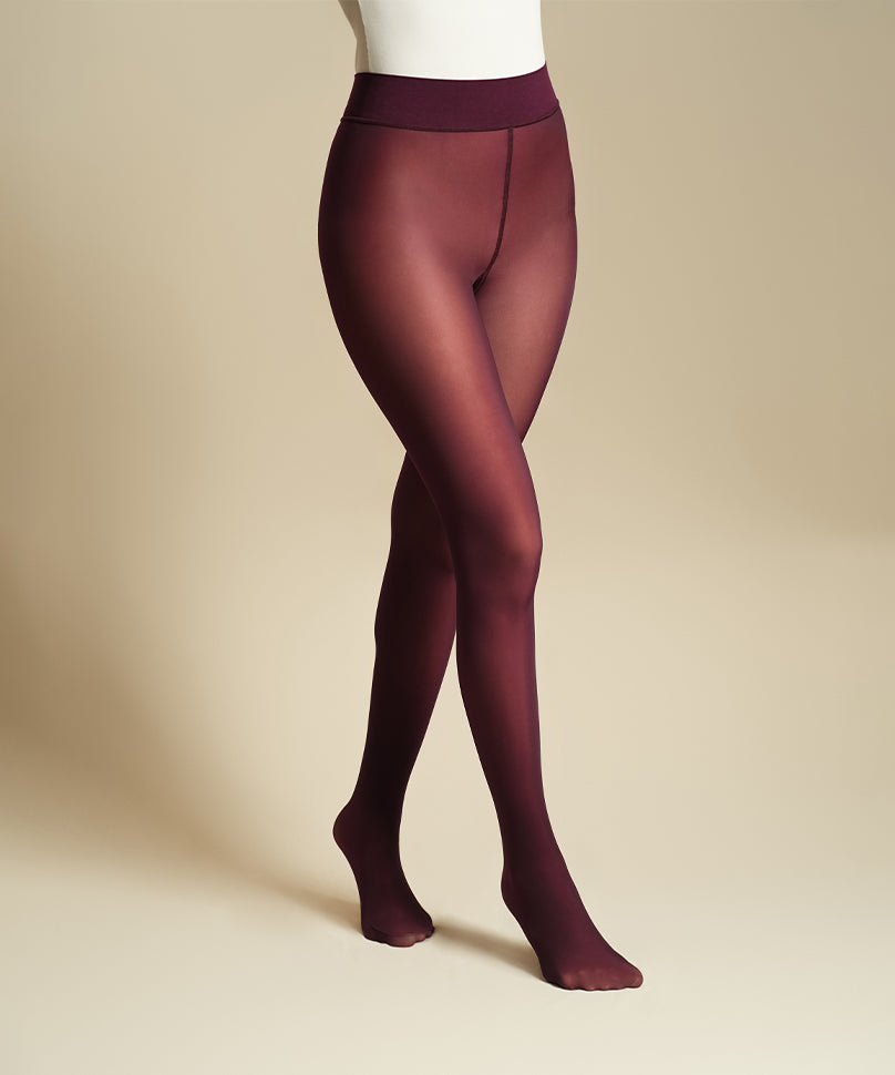 Premium Sheer Effect Opaque - Burgundy