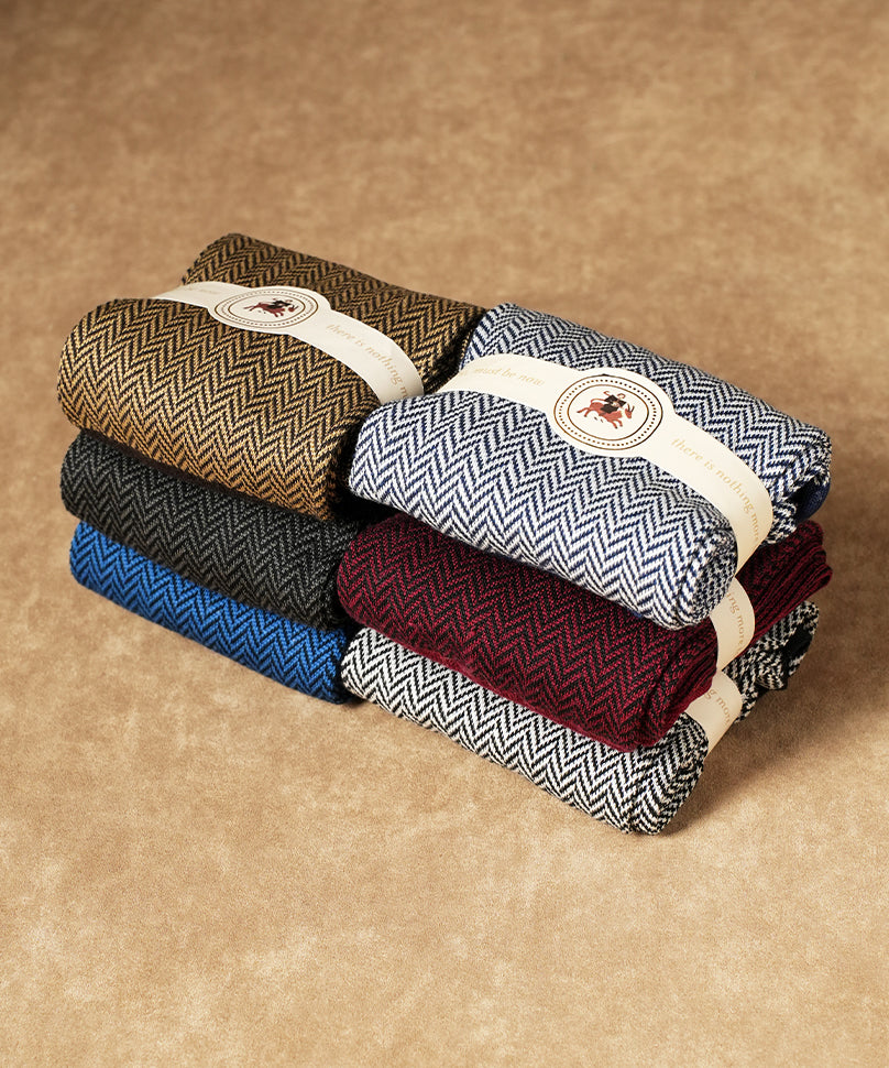 Herringbone Box of 6 Uno