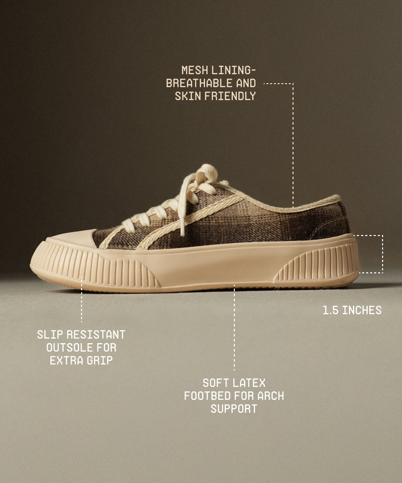 Wicked Brothers Tweed Brown