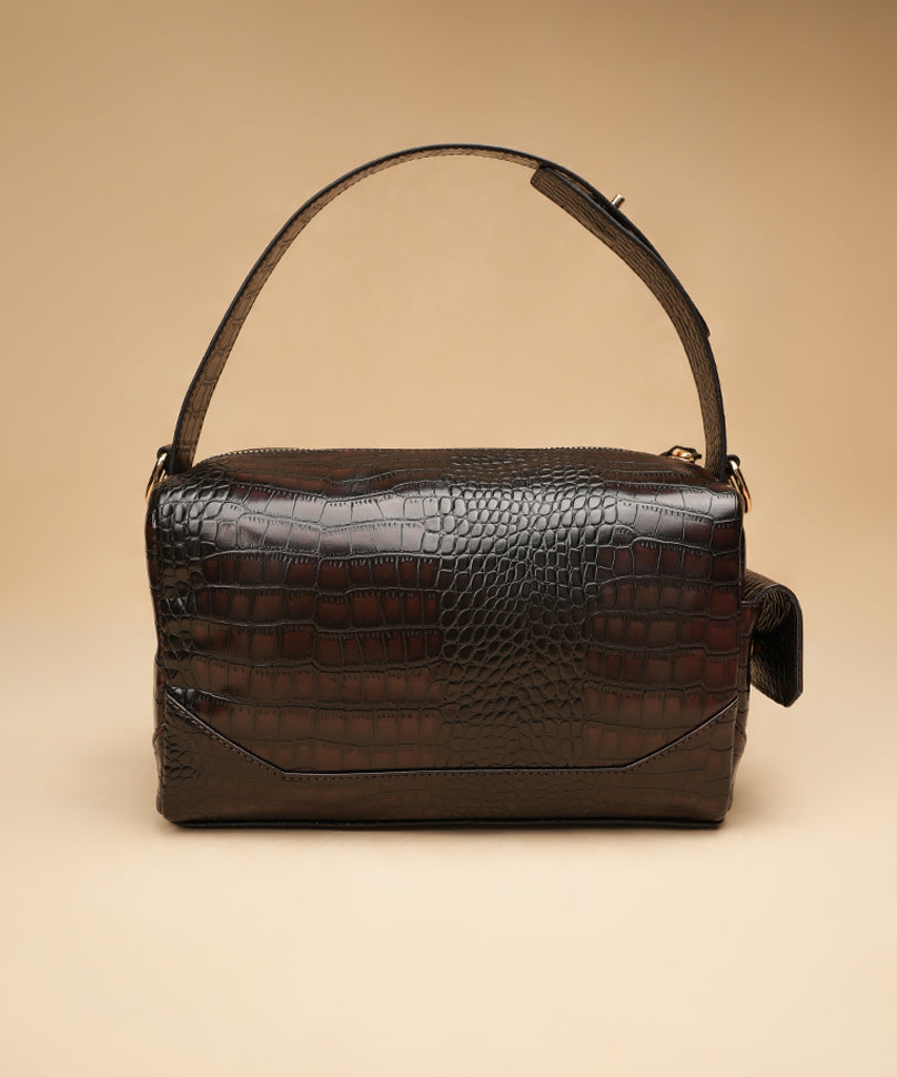 Bonbon Croco - Brown