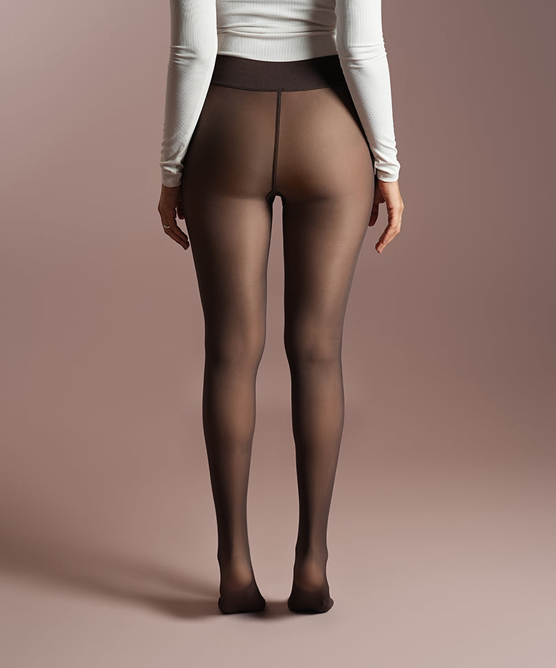 Premium Sheer Effect Opaque - Brown