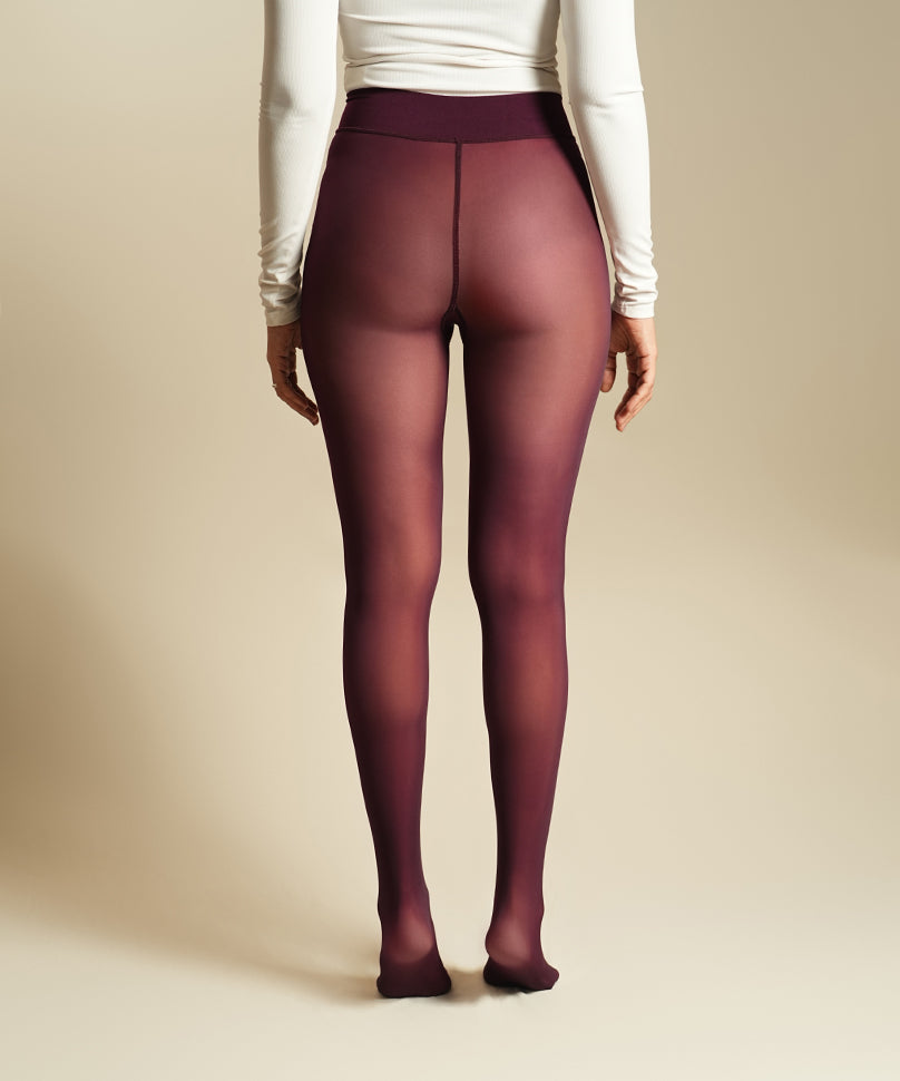 Premium Sheer Effect Opaque - Burgundy