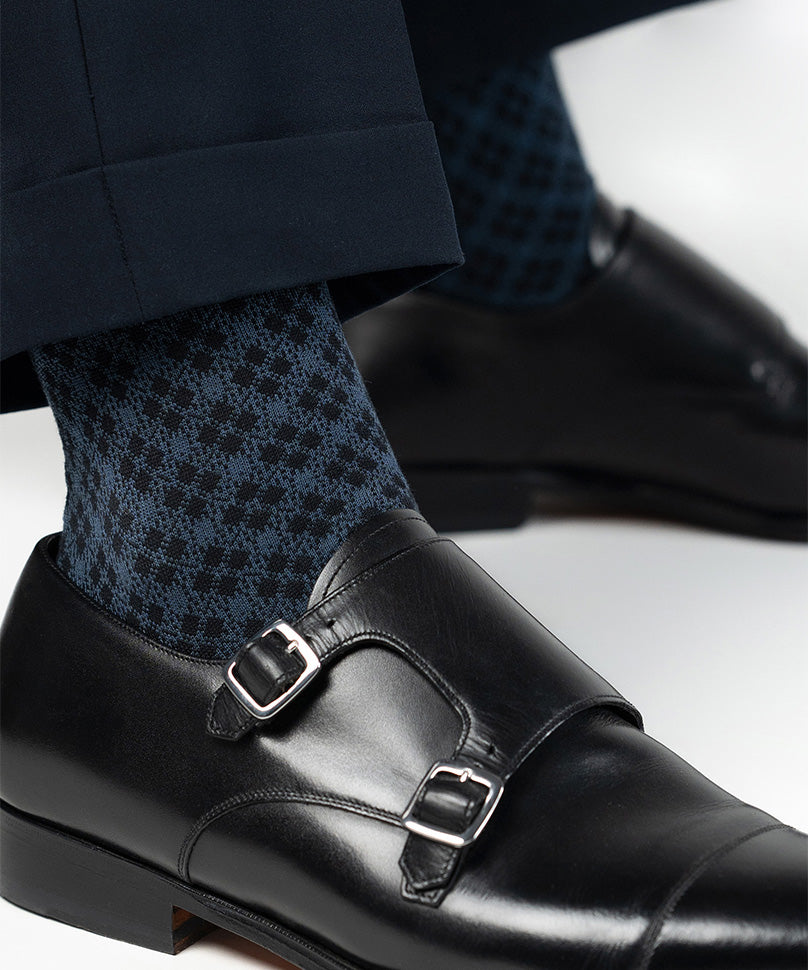 Airforce Blue Plaids