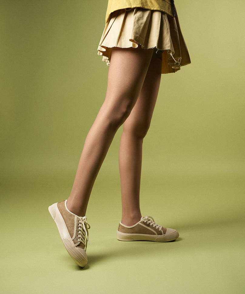 Wicked Brothers Suede Beige