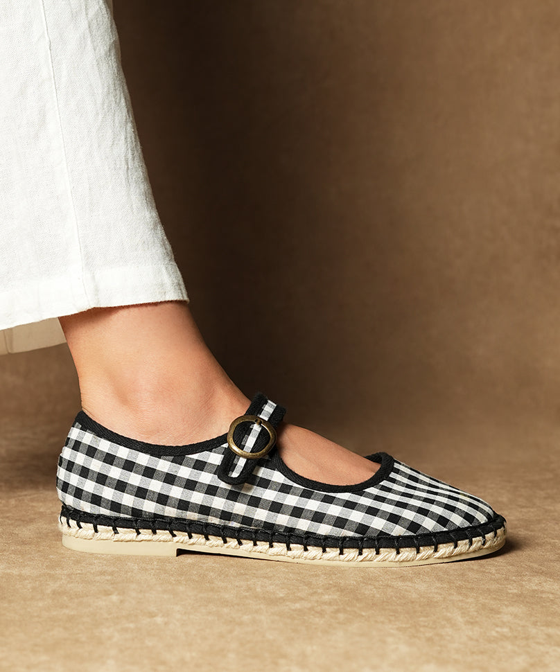 Aragon Gingham Black