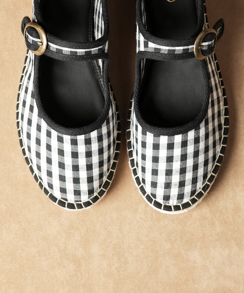 Aragon Gingham Black