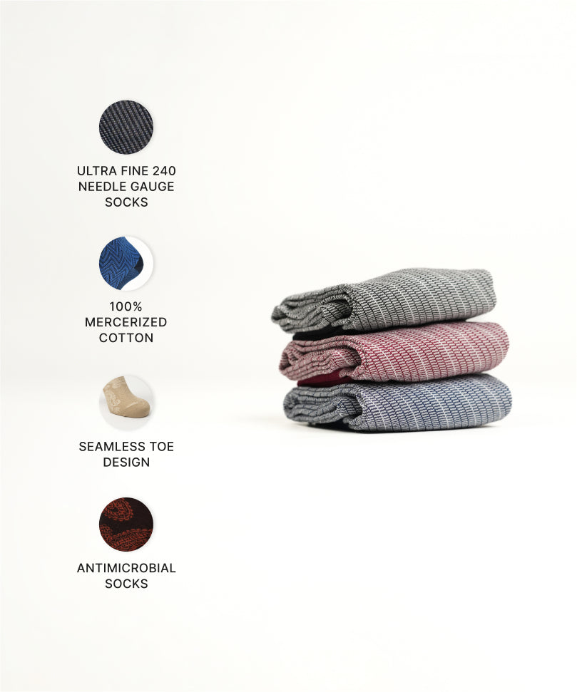 Barber Stripe Box of 3 Uno
