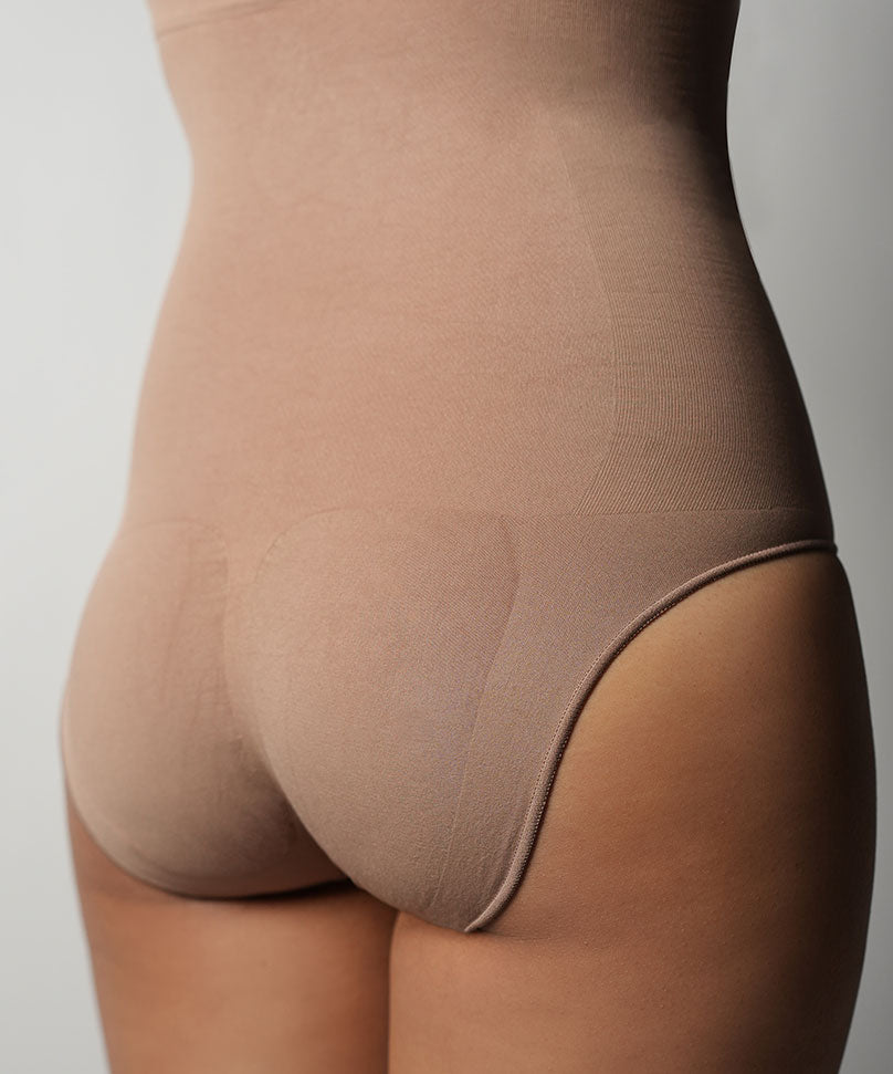 High Waisted briefs - Brown