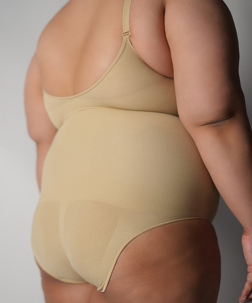 Brief Bodysuit - Nude