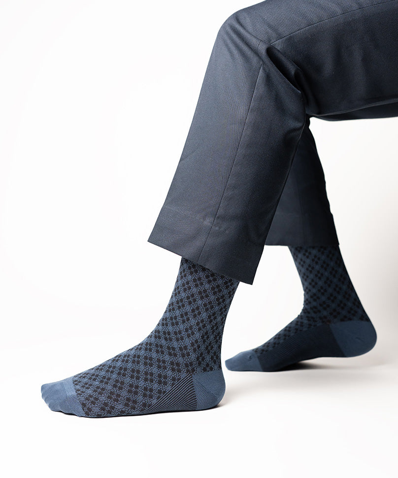 Airforce Blue Plaids