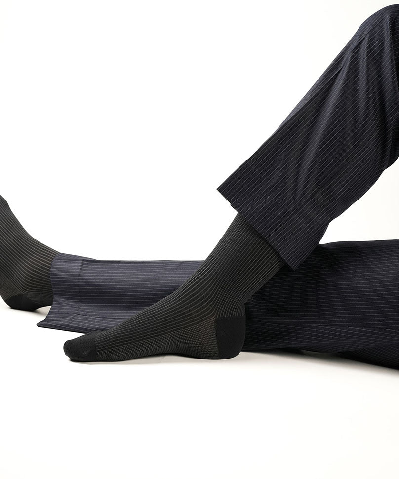 Black Pinstripe