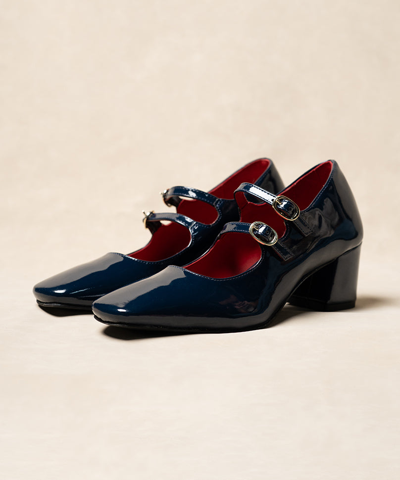 Kelly Mediterranean Holiday | Double Strapped Block Heel For Women