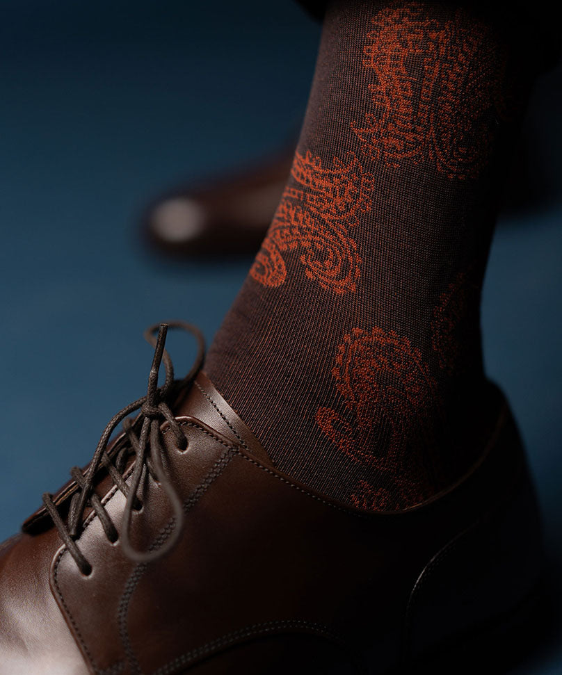 Brown Paisley