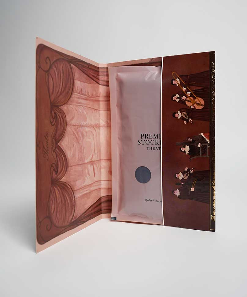 Navy Cableknit Stockings