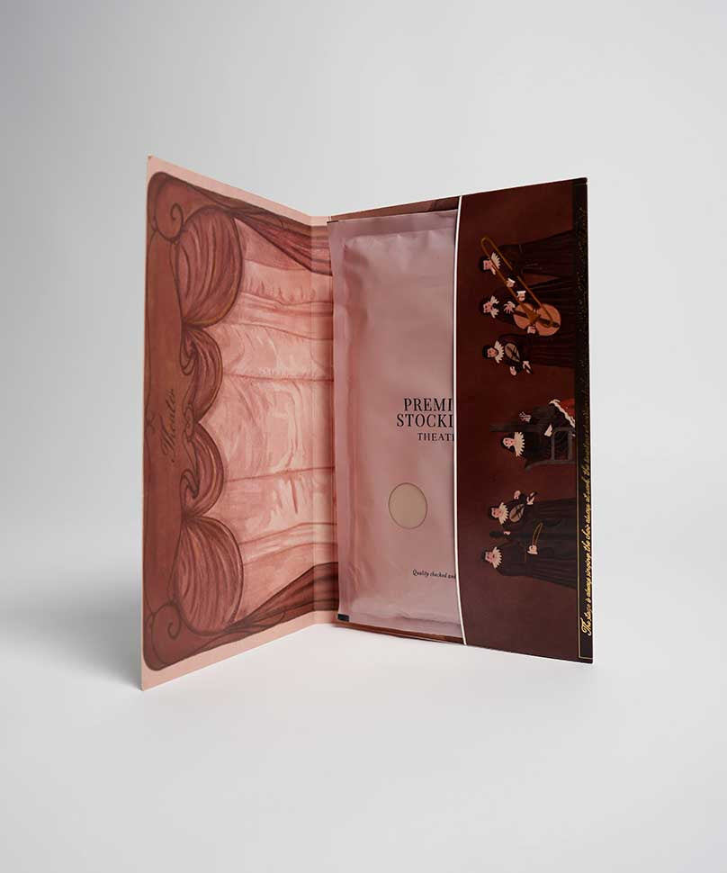 Peau Skin Opaque Stockings (Plus)