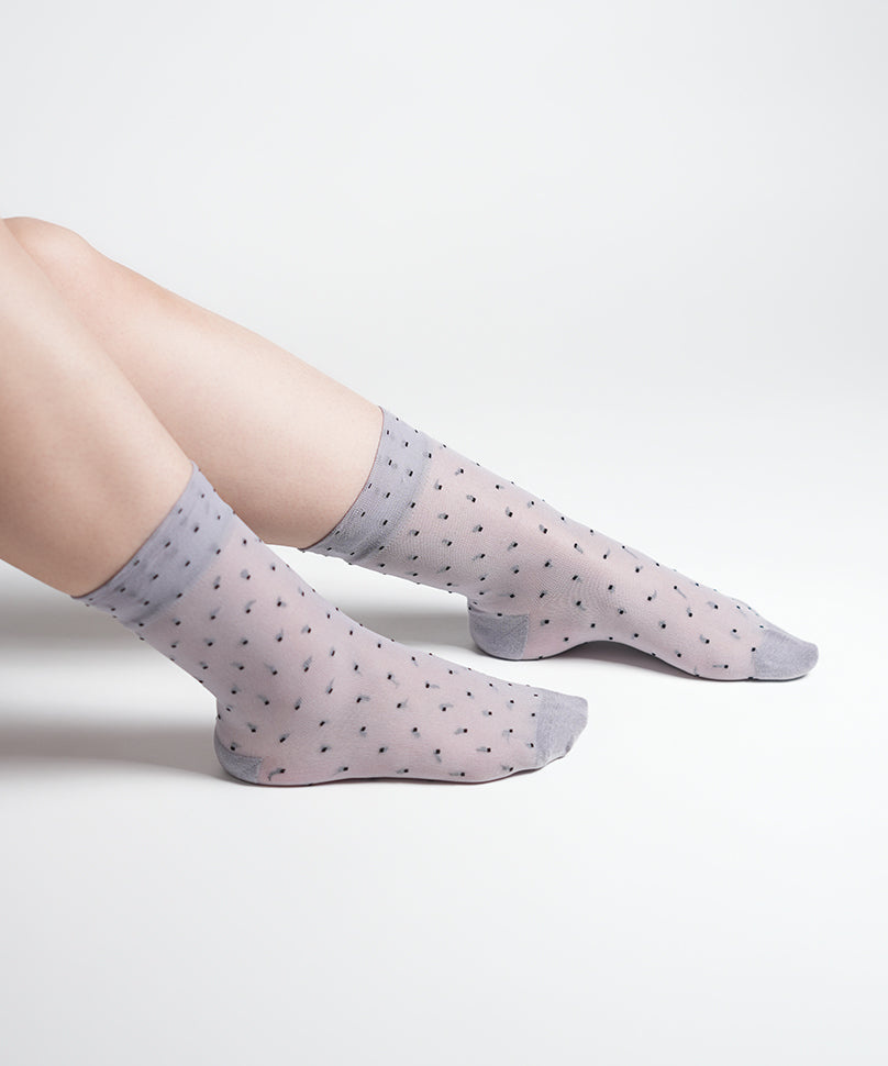 Polka Dots - Grey
