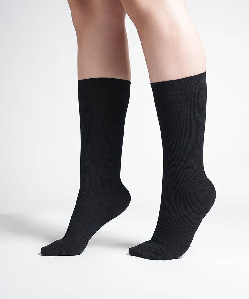 Ribbed - Black