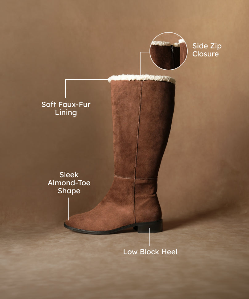 Huskies Suede Brown