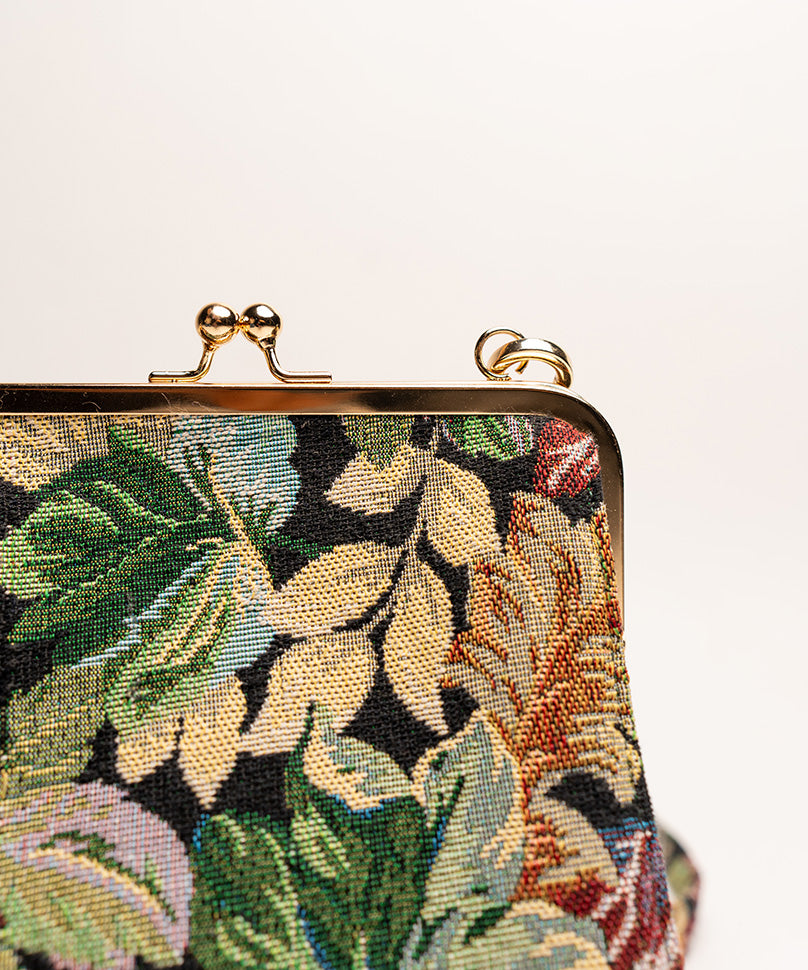 Vintage-Inspired Tapestry Pouch Bag | Theater Gala – Theater.xyz