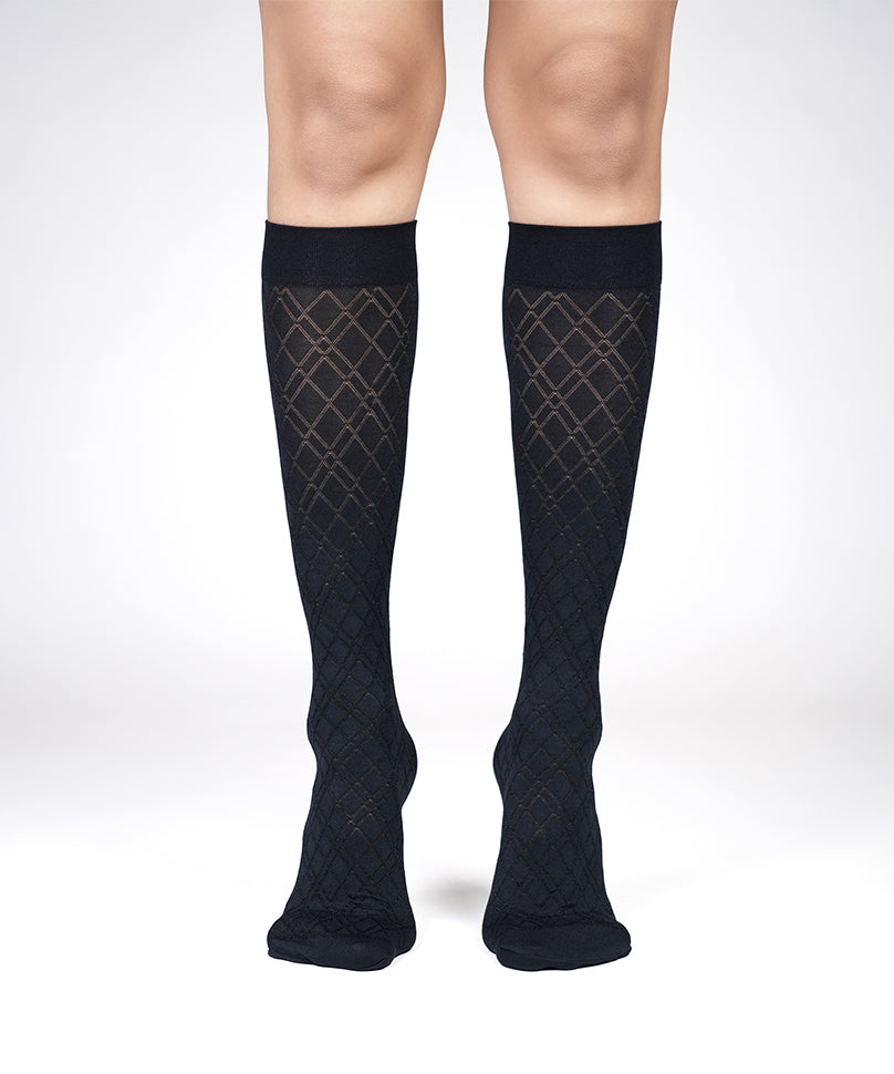 Crossover Socks  - Black