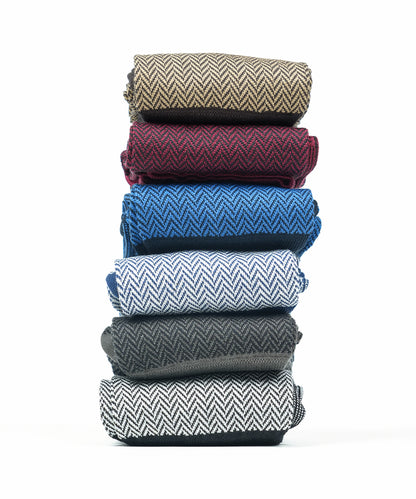Herringbone Box of 6 Uno