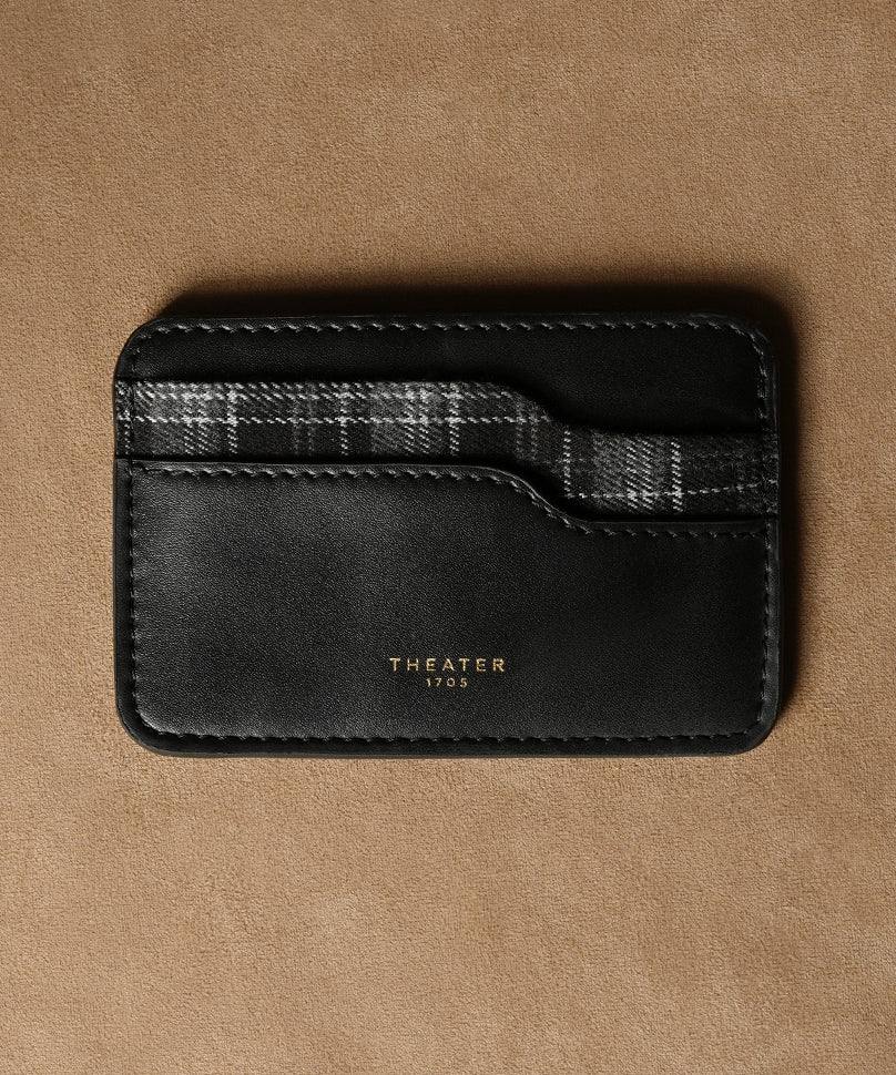 1705 Men's Card Holder Black