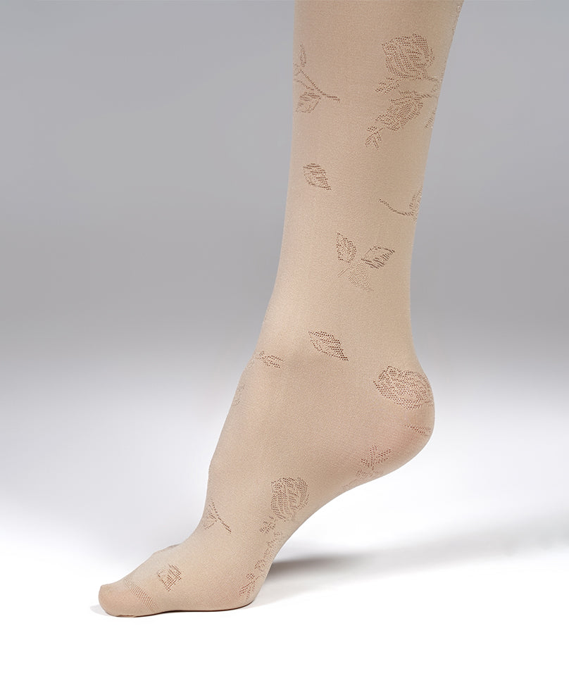Fleur Socks - Beige