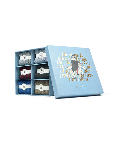 Herringbone Box of 6 Uno