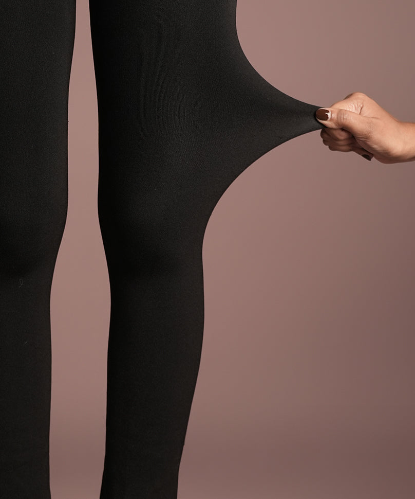 Shop Black Flint Fur Tights Winter Edition | Theater – Theater.xyz