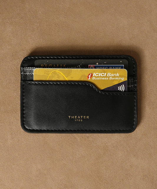 1705 Men's Card Holder Black