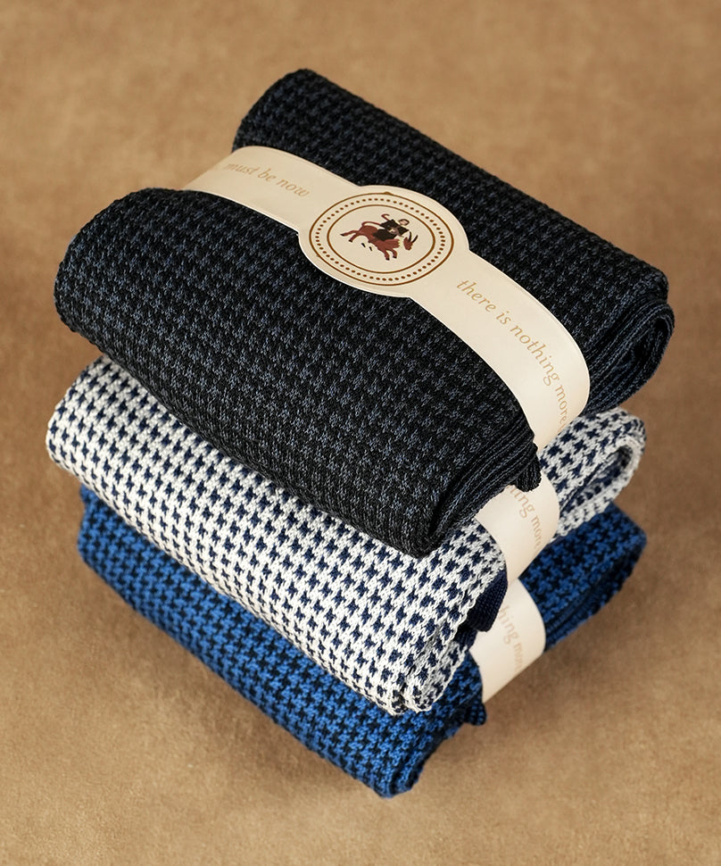 Houndstooth Box of 3- Dos