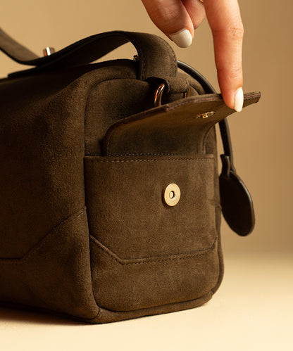 Bonbon Suede - Brown