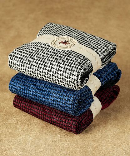 Houndstooth box of 3 Ocho