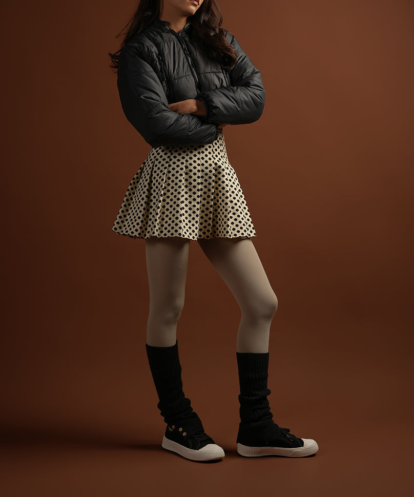 Leg Warmers – Black | Warm Rib Knit, Everyday Style - Theater