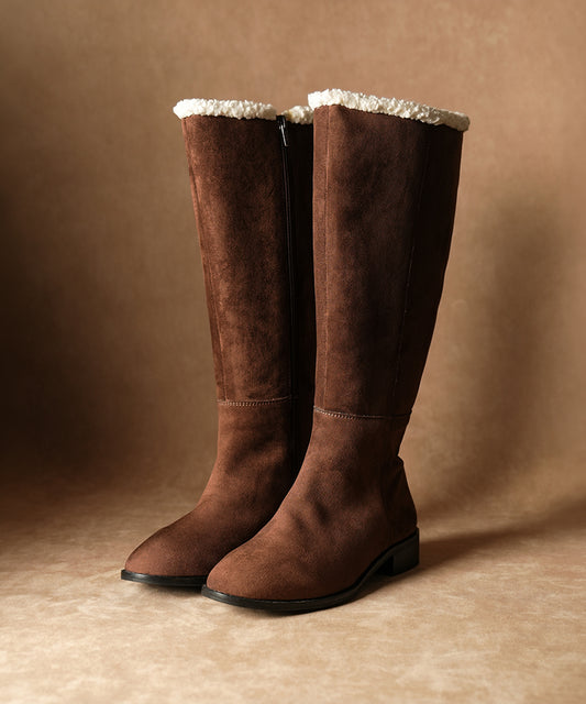 Huskies Suede Brown