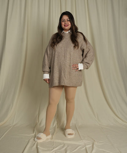 Peau Skin Opaque Stockings (Plus)
