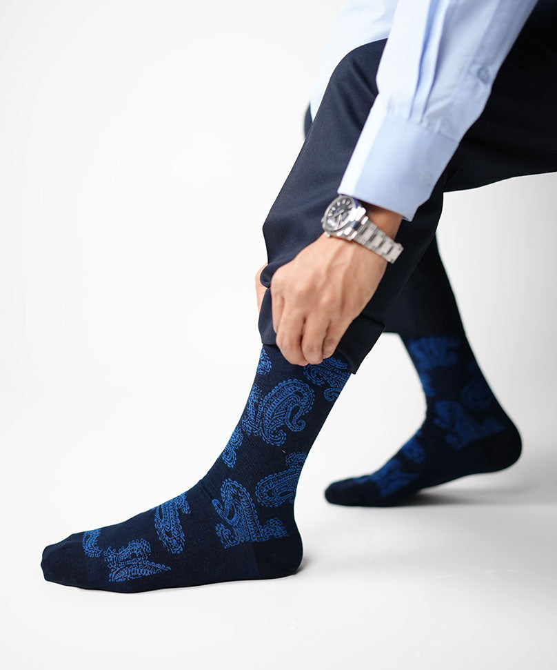 Blue Paisley