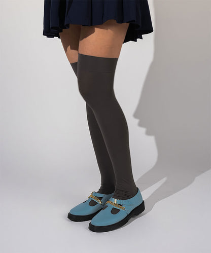 Smoke Thigh High Stockings