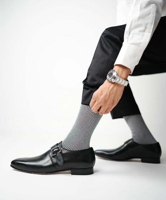 Black Houndstooth