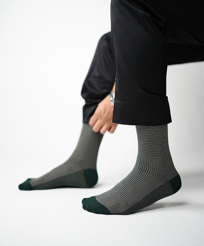 Green Houndstooth