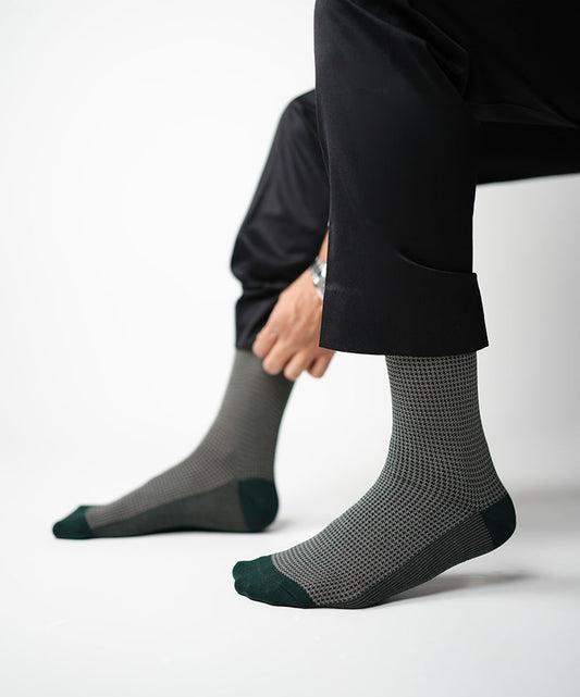Green Houndstooth