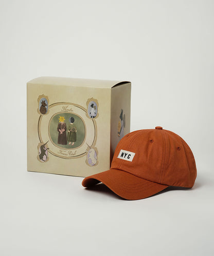 NYC Cap-Rust Orange