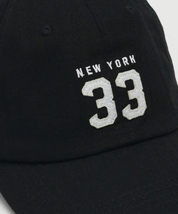 33 Cap-Black